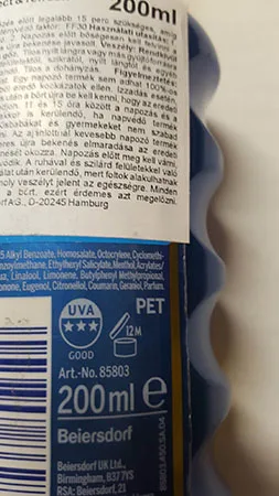 Lozione per la protezione solare «Sun protect &amp; refresh / Invisible Cooling Sun Spray» (Nivea)