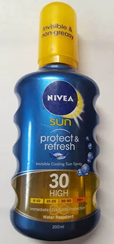 Lozione per la protezione solare «Sun protect & refresh / Invisible Cooling Sun Spray» — foto 2 dell'alert A12/01869/23