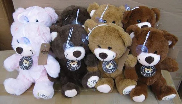 Giocattolo morbido con ventosa «sunfi ower bear» (dopaodoll)