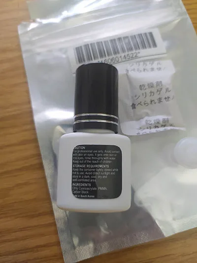 Adesivo per ciglia «Super Bond Black fast drying eyelash adhesive» — foto 2 dell'alert A12/01283/22