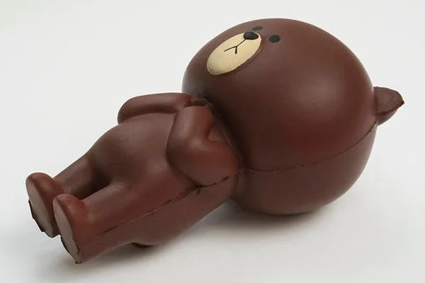 Giocattolo spremuto «Super Cute 11CM Squishy Brown Bear» (Unknown)