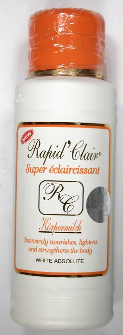 Crema schiarente per la pelle «Super éclaircissant - Körpermilch - White absolute» (Rapid Clair)