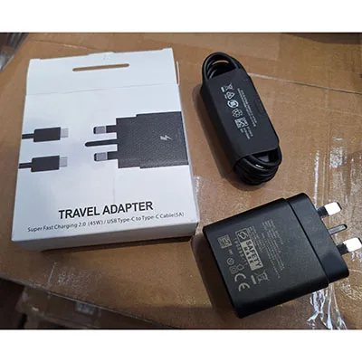 Adattatore da viaggio «Super Fast Charging 2.0 (45W) / USB Type-C to Type-C Cable (5A)» — foto 1 dell'alert SR/00086/25