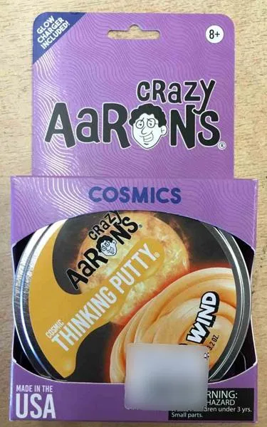 Melma giocattolo con luce UV «Super Glowing Thinking Putty» (Crazy Aarons)