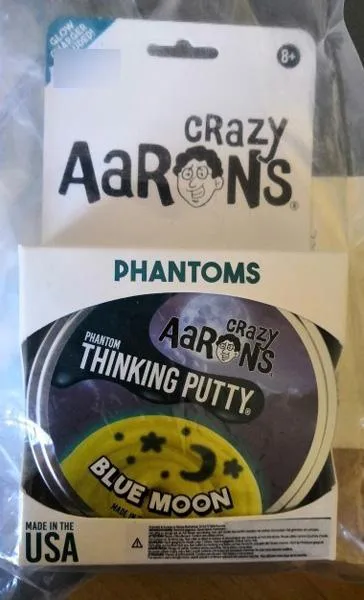 Melma giocattolo con luce UV «Super Glowing Thinking Putty» — foto 2 dell'alert A12/1311/19