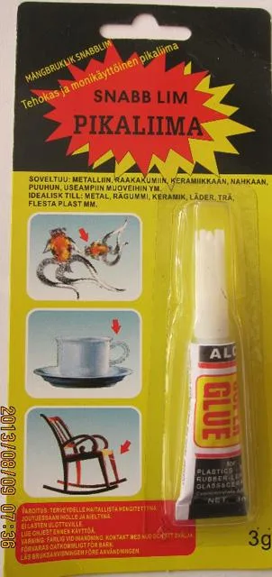 Colla «SUPER GLUE ALCO» — foto 1 dell'alert A11/0002/14