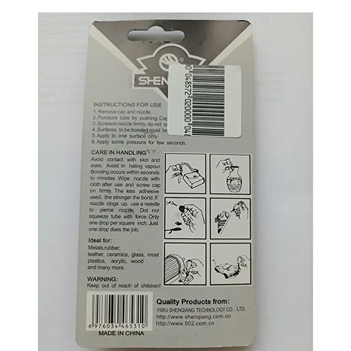 Colla «Super Glue» — foto 2 dell'alert SR/03000/25
