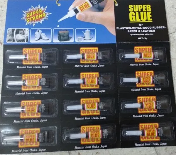 Colla «Super Glue» — foto 1 dell'alert A12/0732/17