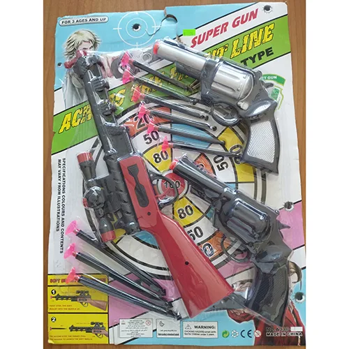 Set di pistole giocattolo «SUPER GUN»