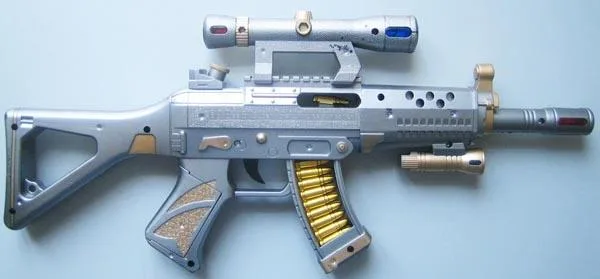 Pistola giocattolo «SUper gun» — foto 2 dell'alert A12/0458/17