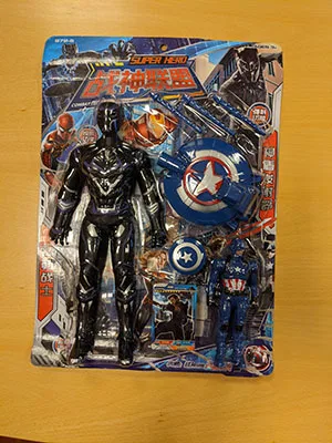 Bambole di plastica «Super Hero»