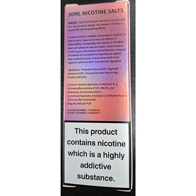 Cartuccia elettronica per sigarette «SUPER ICE» — foto 2 dell'alert SR/01145/26