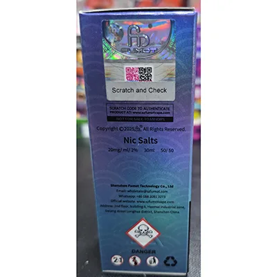 Cartuccia elettronica per sigarette «SUPER ICE» (FUMOT)