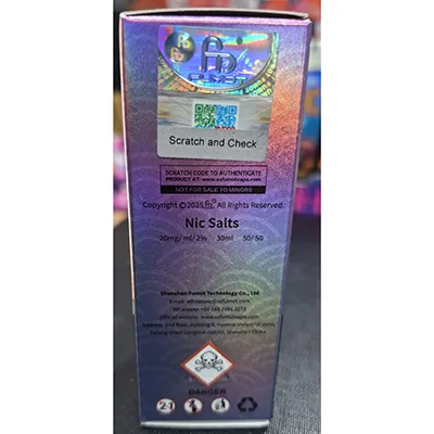 Cartuccia elettronica per sigarette «SUPER ICE» (FUMOT)