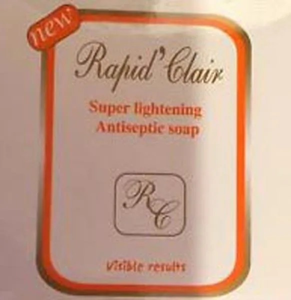 Prodotto schiarimento della pelle «Super lightening - Antiseptic soap» (Rapid'Clair)
