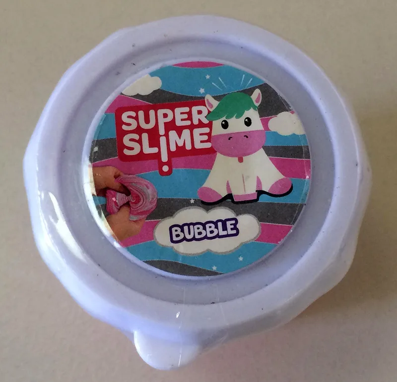Melma del giocattolo «Super slime» (Bubble)