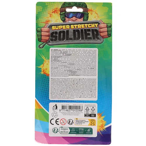 Giocattolo di figurine pieno di sabbia «Super Stretchy Soldier» — foto 2 dell'alert SR/02251/26