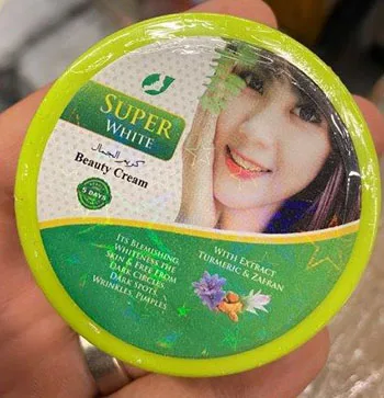 Crema schiarinte per la pelle «Super White Beauty Cream» — foto 5 dell'alert A12/01928/23