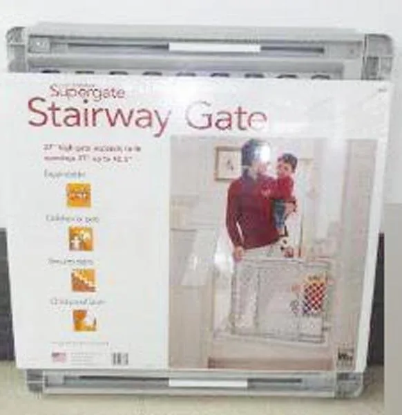 Cancello di sicurezza per bambini «Supergate Stairway Gate» (North States Industries)