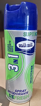 Spruzzo di deodorante «SUPERICE REFRESH» (MilMil)