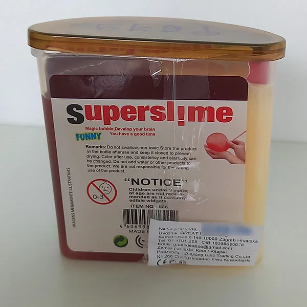 Melma giocattolo «Superslime BUBBLE FANNY»