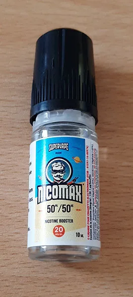 Liquido per sigarette elettroniche «SUPERVAPE NICOMAX NICOTINE BOOSTER» (NICOMAX)