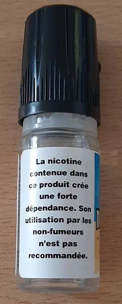 Liquido per sigarette elettroniche «SUPERVAPE NICOMAX NICOTINE BOOSTER» — foto 2 dell'alert A12/00365/22