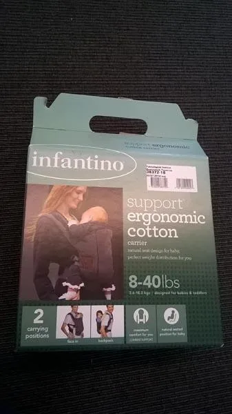 Portabambini «Support ergonomic cotton carrier» (Infantino)