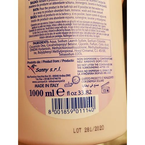 Crema da bagno «Surf Monoi idratante» — foto 2 dell'alert A12/02060/24