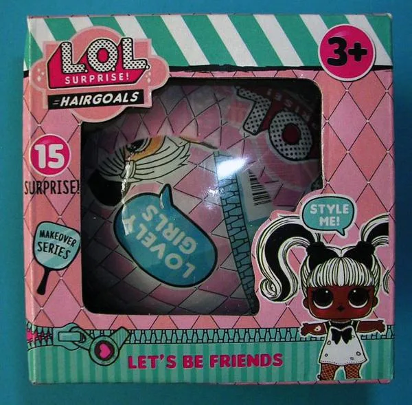 Bambola in plastica con accessori «Surprise; HAIR GOALS» (L.O.L.)