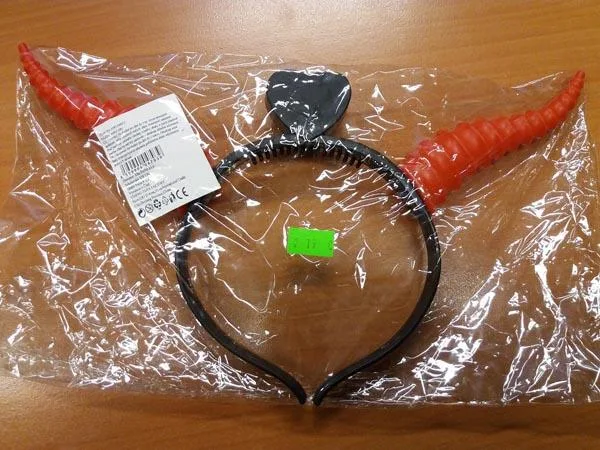 Fascia per la testa di novità «Svítící rohy» — foto 4 dell'alert A12/0156/18