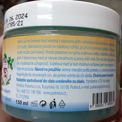 Unguento alle erbe «SVÍZEL proven herbal ointment with clove extract and beeswax» — foto 4 dell'alert A12/01098/24