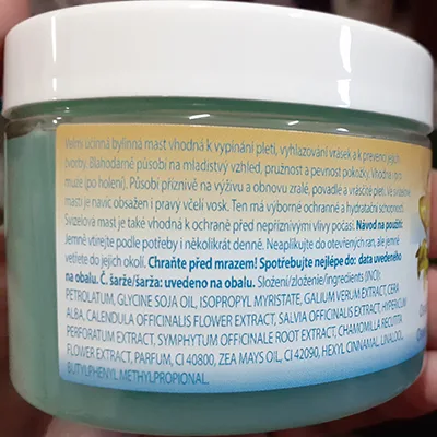 Unguento alle erbe «SVÍZEL proven herbal ointment with clove extract and beeswax» — foto 5 dell'alert A12/01098/24