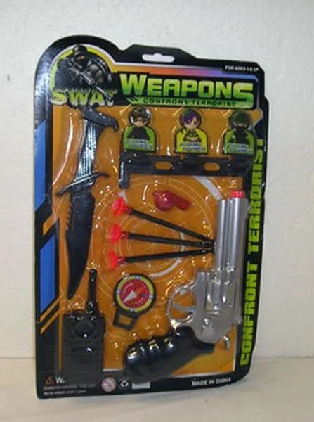 Set di polizia giocattolo «SWAT WEAPONS confront terrorist» (Unknown)