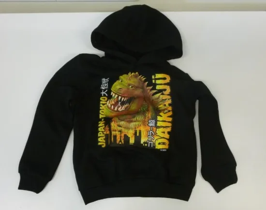 Felpa per bambini «Sweat à capuche Godzilla» (Pixel évolution)