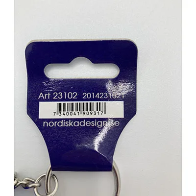 Torcia elettrica della catena chiave «Sweden» (Nordiska designkompaniet)