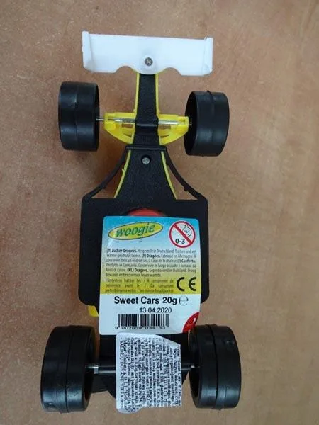 Auto giocattolo con dolci «Sweet Cars» — foto 2 dell'alert A12/0342/17
