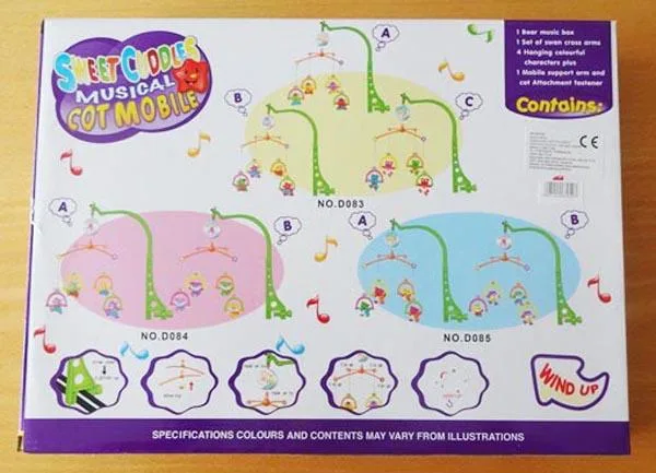 Culla musicale mobile «Sweet Cuddles Musical Cot Mobile» — foto 2 dell'alert A12/1381/17