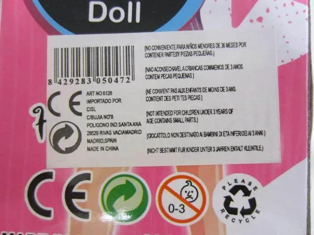 Bambola di plastica «Sweet Girl» (Unknown)