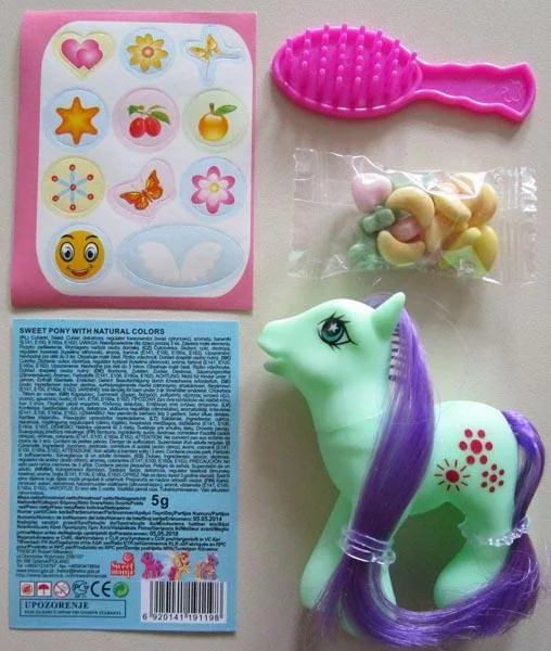 Pony giocattolo di plastica «Sweet Pony with Natural Colors» (Sweet Manja)