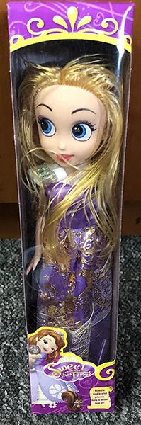 Bambola di plastica «Sweet Princess the First»