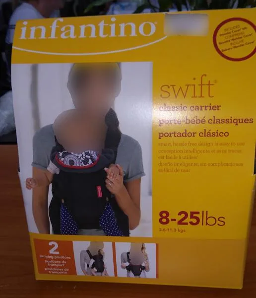 Portabambino «Swift - classic carrier» (Infantino)