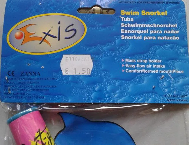 Snorkeling per bambini «Swim snorkel» — foto 3 dell'alert A12/1300/14