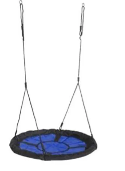 Altalena «Swing nest blue/black Plus redegynge Ø98 cm blå/» (PLUS)