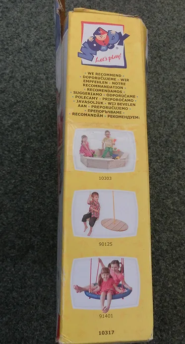 Sedile oscillante in legno «Swing with Backrest» — foto 3 dell'alert A12/01181/20