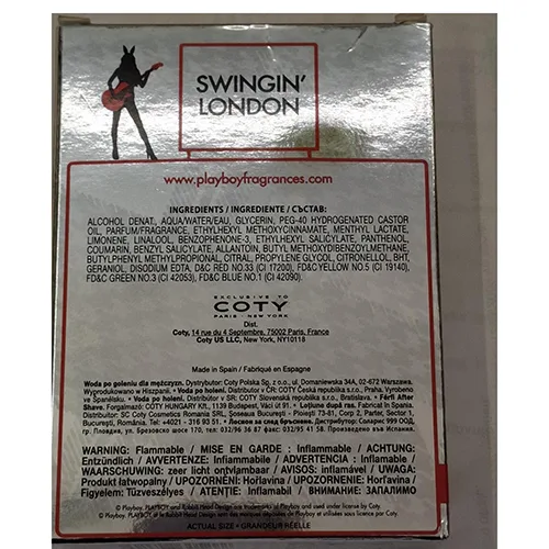 Dopobarba «Swingin´ London» (Playboy)