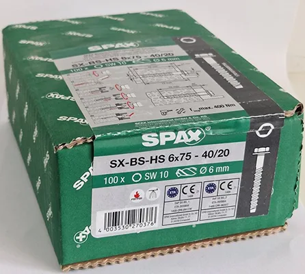 Viti per calcestruzzo «SX-BS-06» (SPAX)