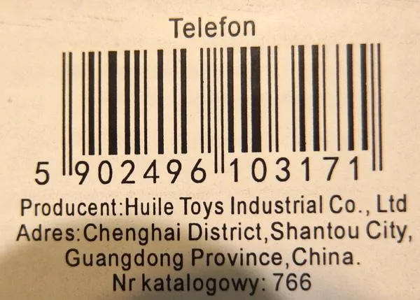 Telefono giocattolo «Symphonic Phone» — foto 6 dell'alert A12/0845/19