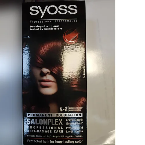Tintura per capelli «Syoss, Professional Performance, Sanoplex Professional anti-damage care,» (Schwarzkopf &amp; Henkel)
