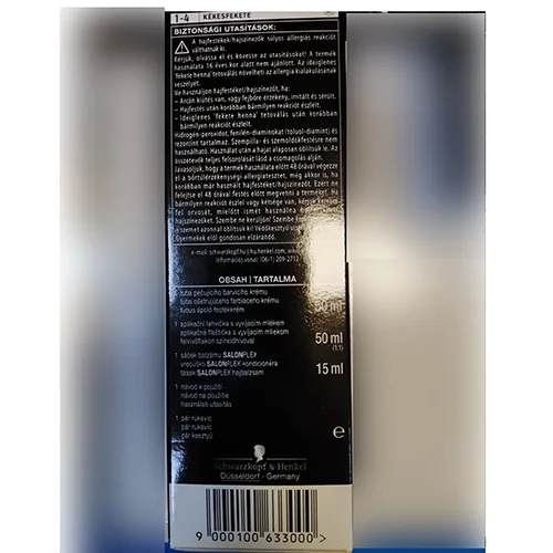 Tintura per capelli «Syoss, Professional Performance, Sanoplex Professional anti-damage care» — foto 2 dell'alert SR/03810/25